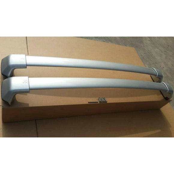 Fit 2012-2016 Honda CRV CR-V Black Silver Roof Rack Side Rail Bar Cross Bar Set