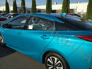 Fit 2016-2021 Toyota Prius / Prime Clip-On Chrome Trim Vent Window Visors Rain Sun Wind Guards Shade Deflectors-3