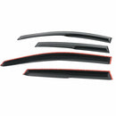 Fit 2013-2018 TOYOTA Rav4 3D Mugen Style Vent Window Visors Rain Sun Wind Guards Shade Deflectors-9