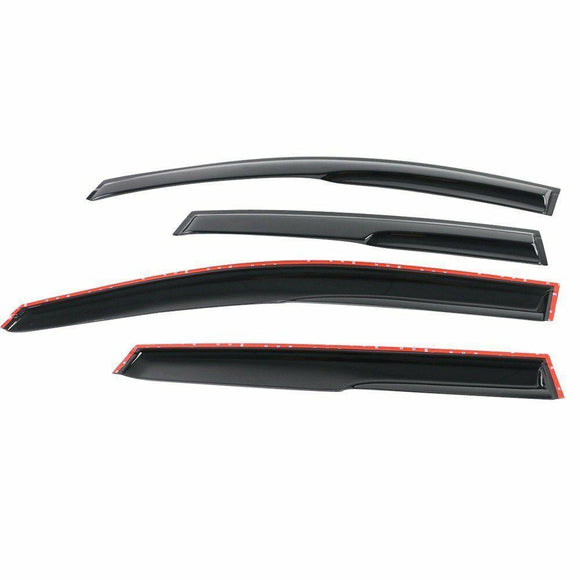 Fit 2013-2018 TOYOTA Rav4 3D Mugen Style Vent Window Visors Rain Sun Wind Guards Shade Deflectors