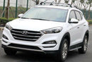 Barra transversal para equipaje de Hyundai Tucson 2010-2020, color plateado -7