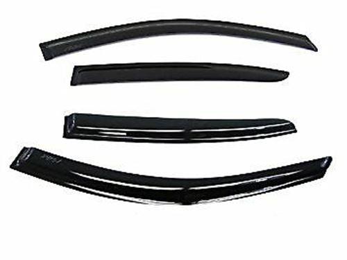 Fit 2013-2018 TOYOTA RAV4 Out-Channel Vent Window Visors Rain Sun Wind Guards Shade Deflectors