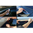 Fit 2013-2018 TOYOTA RAV4 Out-Channel Vent Window Visors Rain Sun Wind Guards Shade Deflectors-10