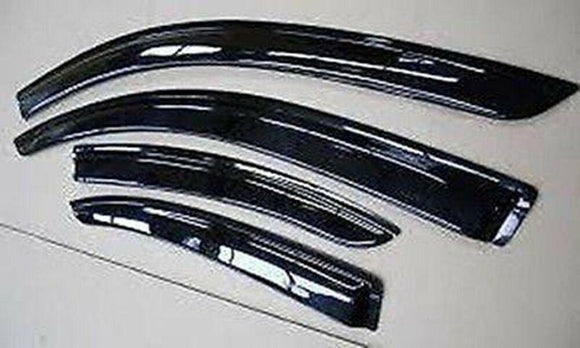 Fit 2012- 2021 Subaru WRX STI Out-Channel Vent Window Visors Rain Sun Wind Guards Shade Deflectors