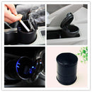 Universal LED Ashtray Auto Car Truck Ash Cylinder Holder Portable Vehicle Ashtray (Blue)-6