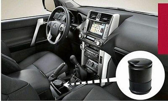 Universal LED Ashtray Auto Car Truck Ash Cylinder Holder Portable Vehicle Ashtray (Blue)