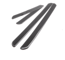 Fit Acura TLX Scuff Plate Door Sill Panel Step Protector Kit (Carbon Fiber Print)-1