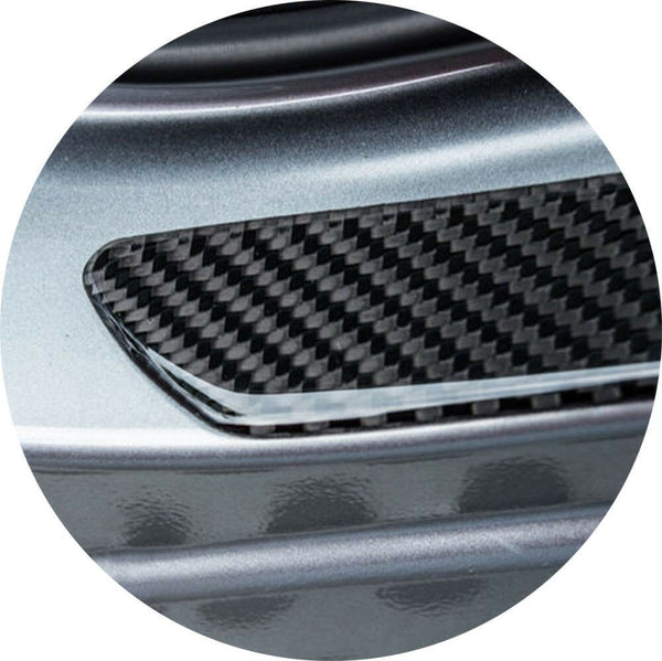 Fit iM iQ CHR Scuff Plate Door Sill Panel Step Protector Kit (impresión de fibra de carbono)