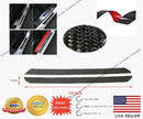 Fit BMW X M Scuff Plate Door Sill Panel Step Protector Kit (Carbon Fiber Print)-8