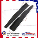 Universal Side Skirts Body Kit Rocker Panels Splitters Wings (Carbon Fiber Print)-2
