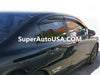 Fit 2006-2011 Honda 8TH CIVIC SEDAN 3D Mugen Style Vent Window Visors Rain Sun Wind Guards Shade Deflectors