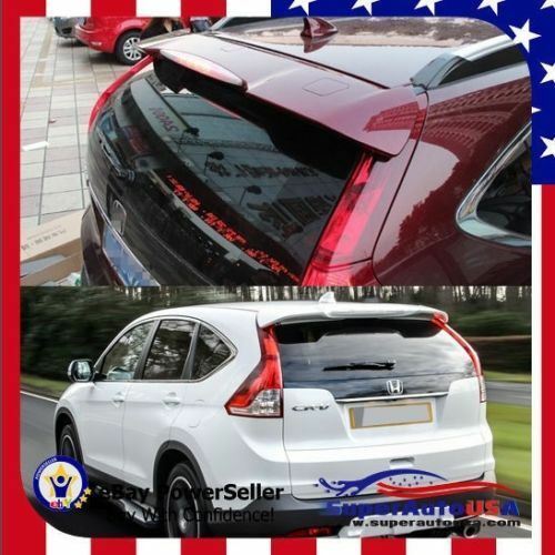 Fit 2012-2016 Honda CRV CR-V Out-Channel Rear Roof Spoiler Wing Painted Color