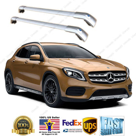 Ajuste 2014 -2018 Mercedes Benz GLA Sliver portaequipajes de barra transversal para techo