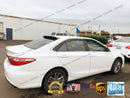 Fit 2012-2017 Toyota Camry 3D Mugen Style Vent Window Visors Rain Sun Wind Guards Shade Deflectors & Rear Roof Spoiler Wings-4