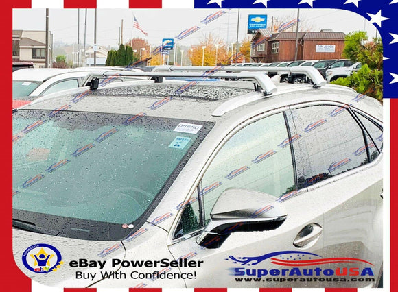 Fit 2016-2019 Chevrolet Bolt EV Sliver Baggage Luggage Cross Bar