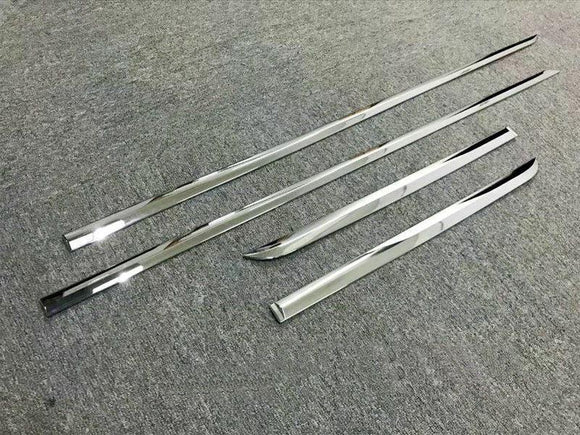 Fit 2018-2023 Toyota Camry ABS Body Side Door Molding Cover Trim Decor (Chrome)