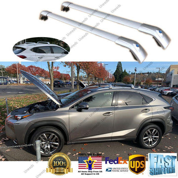 Barra transversal para portaequipajes de techo - Plata de alta calidad | LEXUS NX200T (14-20) 