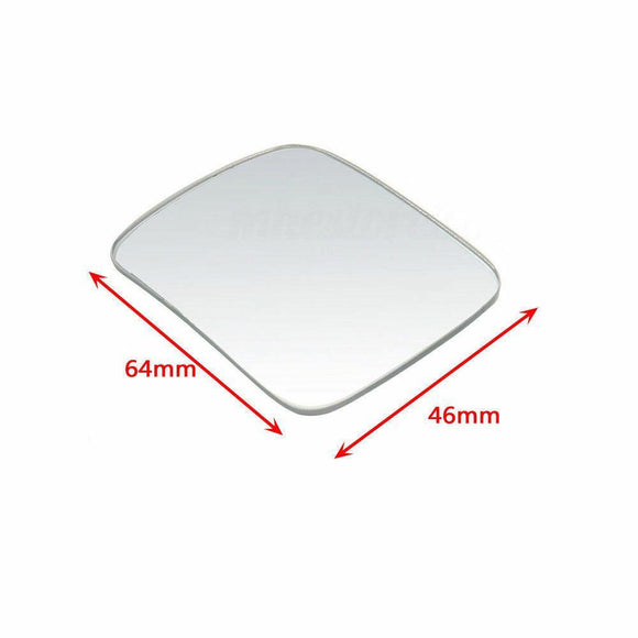 Universal 2PCS White Blind Spot Mirror Wide Angle Rear View Car Side Mirror