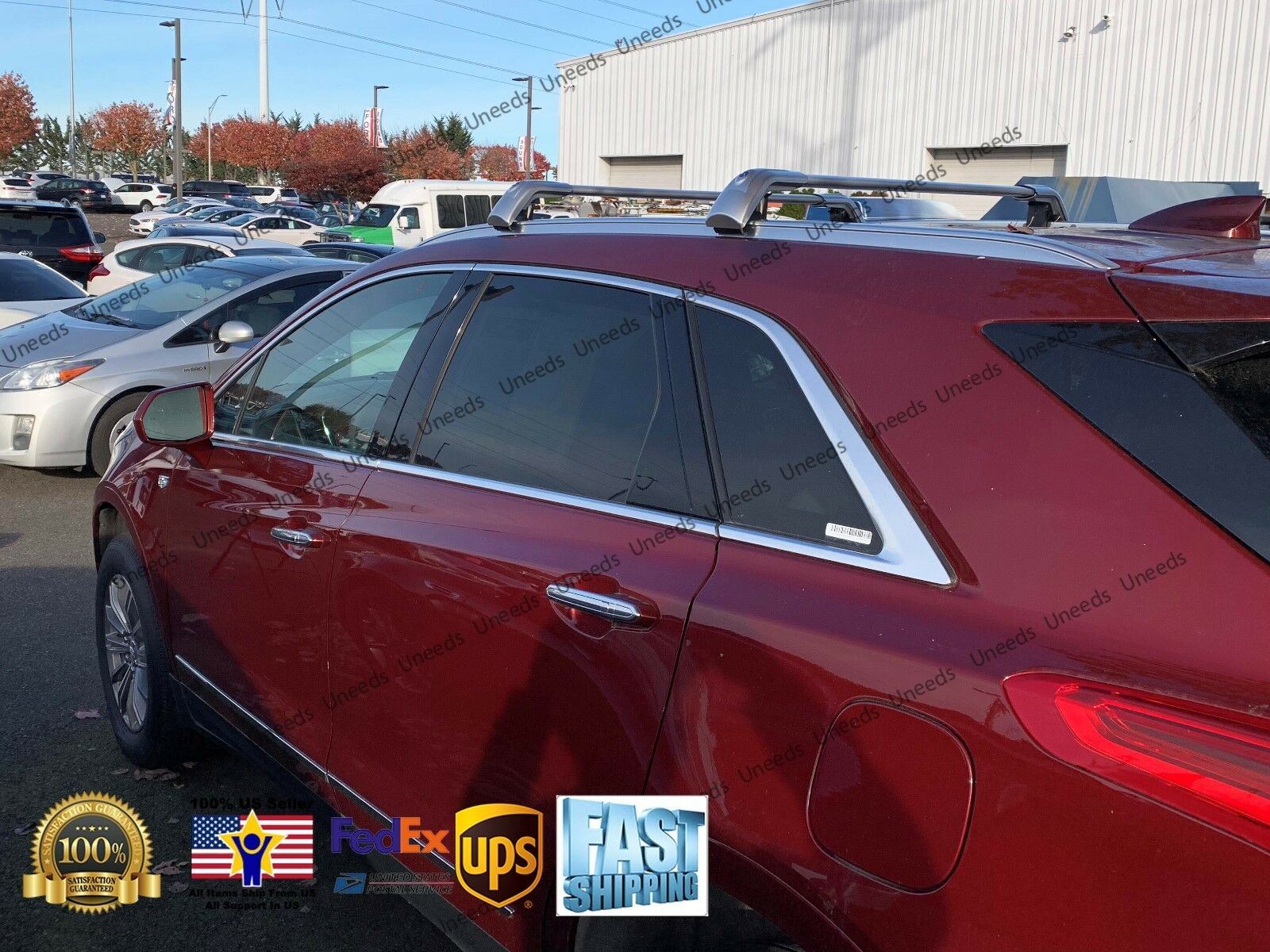 Ajuste 2017-2019 Cadillac XT4 equipaje barra transversal barra transversal