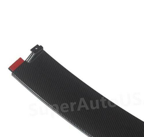 Parachoques delantero estilo M compatible con BMW F30 3 Series 2012-2018, borde inferior (impresión de fibra de carbono) 