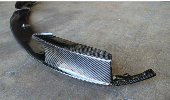 Parachoques delantero estilo M compatible con BMW F30 3 Series 2012-2018, borde inferior (impresión de fibra de carbono) 