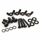 Universal Adjustable  Black Big Storage Armrest Box Center Console (Black)-7