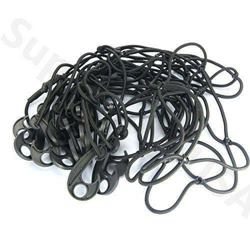 Universal SUV Cargo Net, Rugged Ridge, Roof Rack Stretch Net, Solid for Ford US