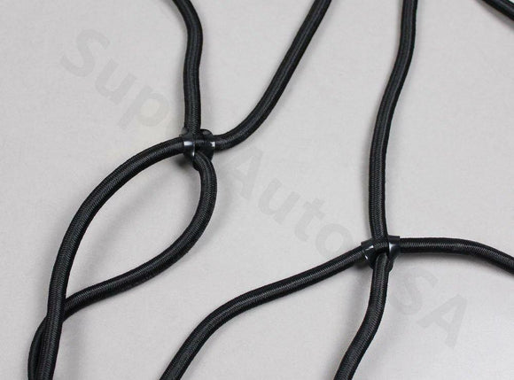 Universal SUV Cargo Net, Rugged Ridge, Roof Rack Stretch Net, Solid for Ford US