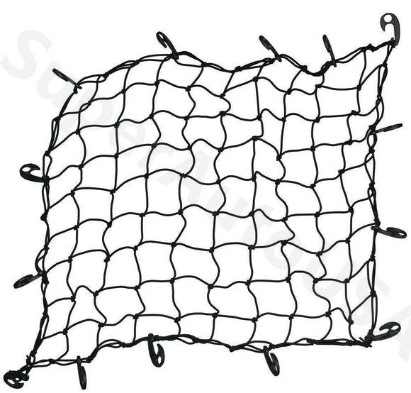Universal SUV Cargo Net, Rugged Ridge, Roof Rack Stretch Net, Solid for Ford US