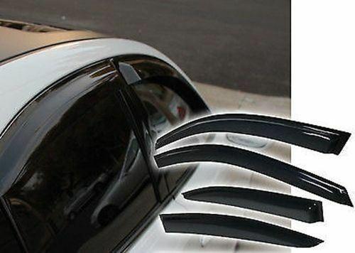 For Hyundai Tucson 2016-2018 3D Mugen Style Vent Window Visors Rain Sun Wind Guards Shade Deflectors