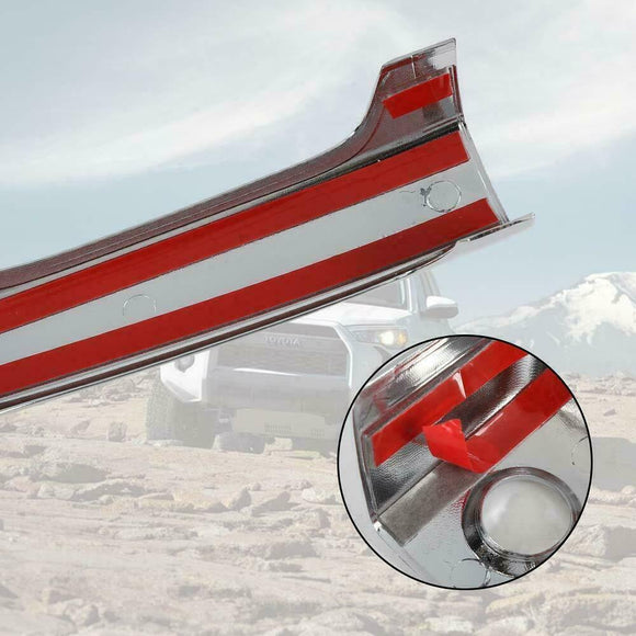 Fit 2017-2019 LAND CRUISER External Door Handle Knobs Trim Decor Cover (Chrome)