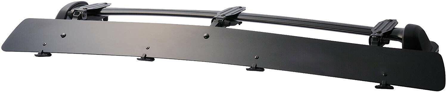 Universally Mount Fit Rooftop 43" CrossBar Wind Fairing Air Deflector Kit