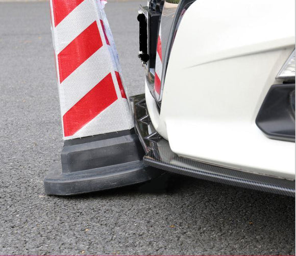 Fit 2019-2020 NISSAN ALTIMA FRONT BUMPER LIP SPOILER (Carbon Fiber Print)