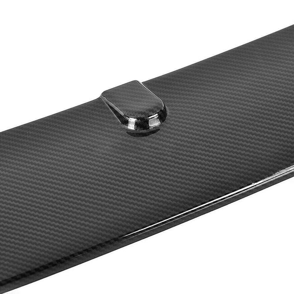 Fit 2019-2020 NISSAN ALTIMA FRONT BUMPER LIP SPOILER (Carbon Fiber Print)