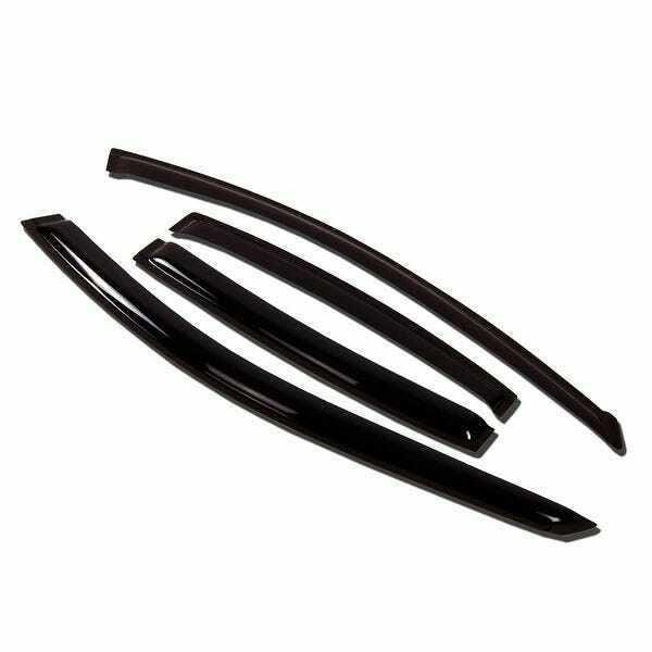 For 25-26 Toyota Camry 4PCS Tape-On Window Visors Vent Rain Guards W For 25-26 Toyota Camry 4PCS Tape-On Window Visors Vent Rain Guards W