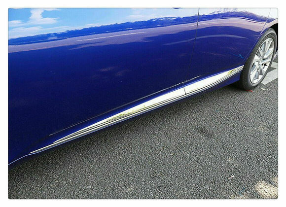 Fit 2018-2023 Honda Accord Stainless Steel Side Body Door Molding Trim (Chrome, 6 pcs)
