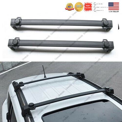 Fit 2017-2020 Jeep Compass Cross Bar Baggage Roof Rack OE Style Crossbars