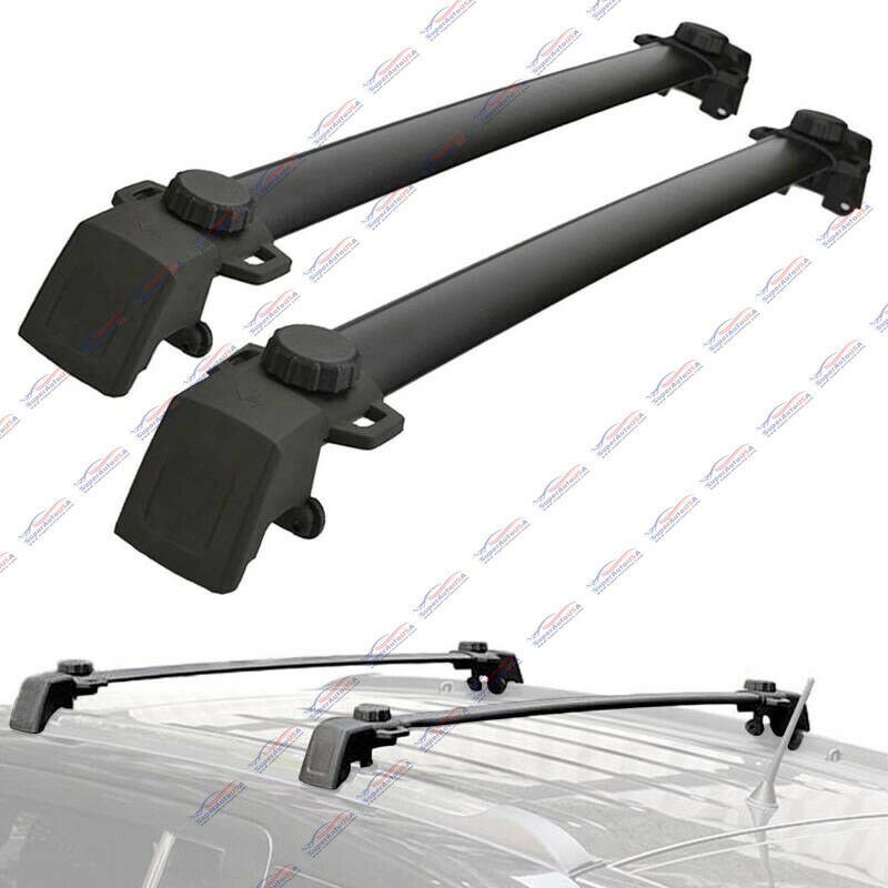 Fit 2017-2020 Jeep Compass Cross Bar Baggage Roof Rack OE Style Crossbars