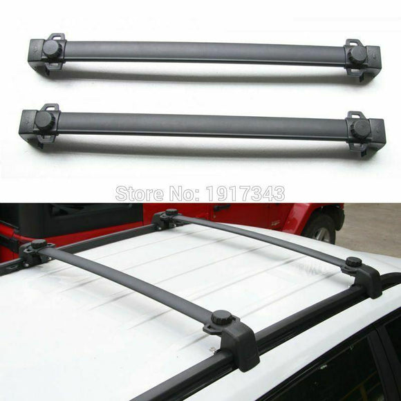 Fit 2017-2020 Jeep Compass Cross Bar Baggage Roof Rack OE Style Crossbars