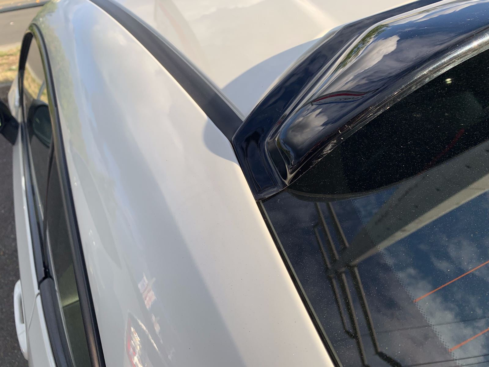 Ajuste 2013-2018 GT86 Scion FR-S BRZ parte trasera techo ventana visera alerón ala