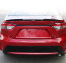 Fit 2020-2021 Toyota Corolla Rear Tail Trunk Spoiler Wing (Unpainted / Matte Black)-4