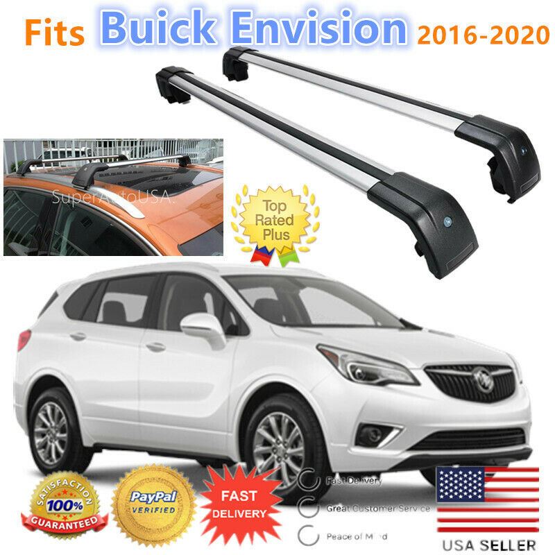 Fit 2016-2020 Buick Envision Baggage Luggage Cross Bar Crossbar - 0