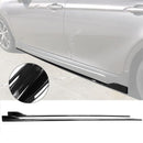 Side Skirt - Carbon Fiber Print Fits Toyota Camry 2018-2024-5