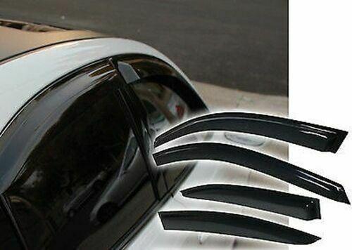 Viseras para ventanas estilo JDM con humo oscuro para modelos Mitsubushi Lancer 2008-2017 