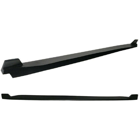 Fit 2015-2020 Ford Mustang Side Skirts Underboard Extension Panel Body Kit