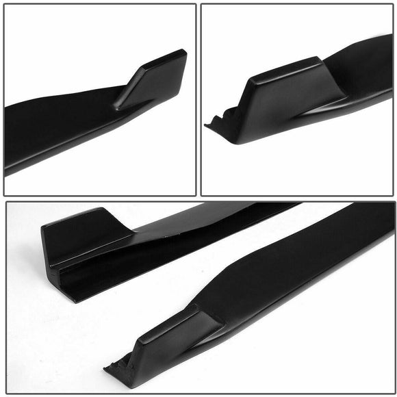 Fit 2015-2020 Ford Mustang Side Skirts Underboard Extension Panel Body Kit
