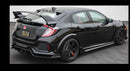Fits 2017-21 Honda Civic Hatchback Type-R Rear Bumper Lip Conversion Kit-4