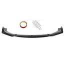 Fit 2020-2024 NISSAN Sentra FRONT BUMPER LIP SPOILER SPLITTER (Gloss Black)-3