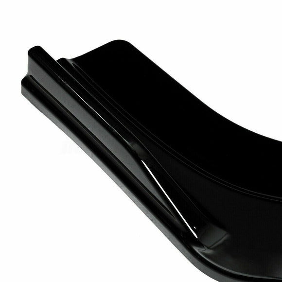 Fit 2020-2024 NISSAN Sentra FRONT BUMPER LIP SPOILER SPLITTER (Gloss Black)