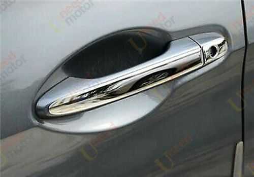 Fit 2007-2011 Toyota Camry Door Handle Cover Trims Accessories (Mirror Chrome) - 0